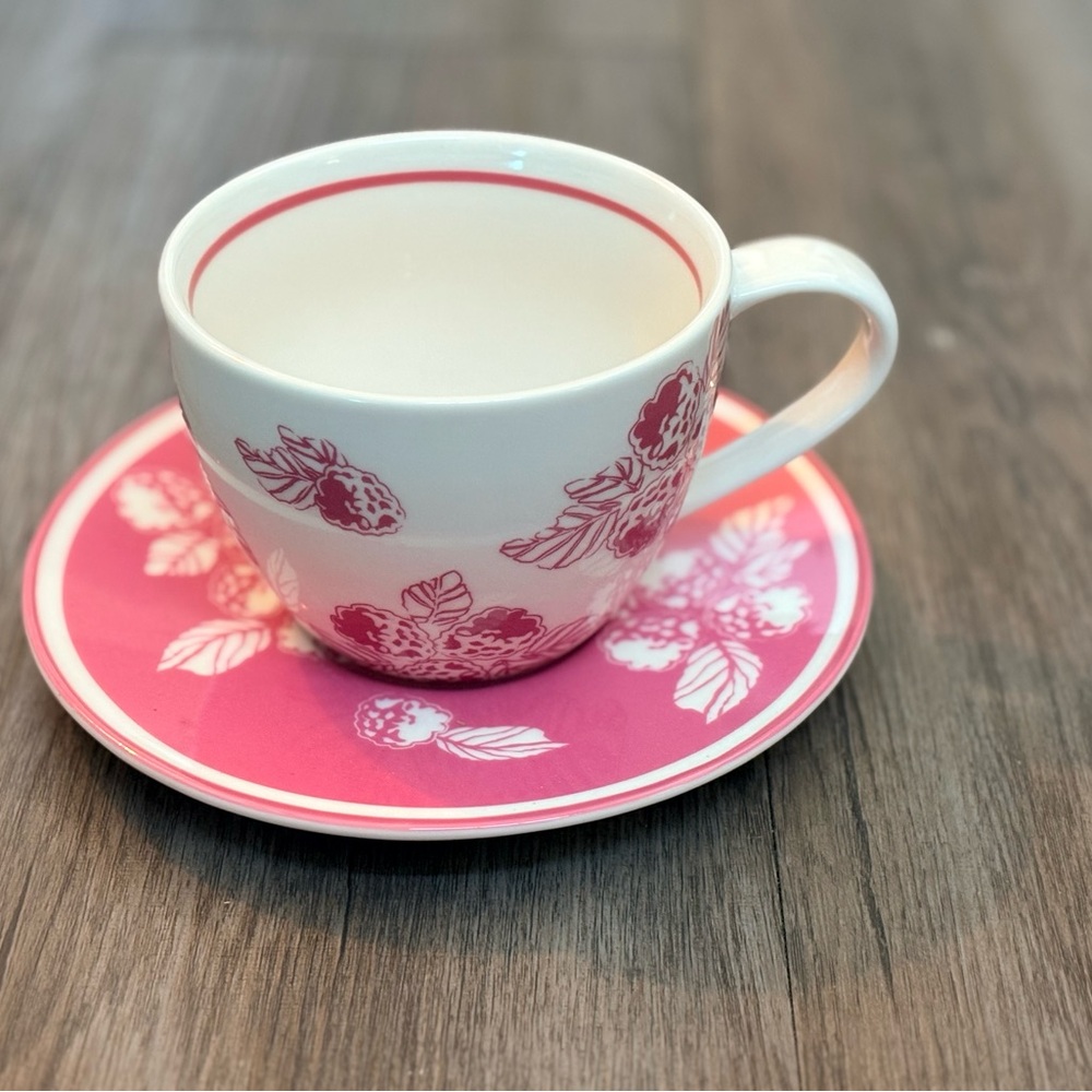 Starbucks 2007 13oz Teacup and Saucer Set